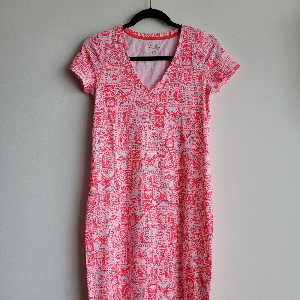 Lilly Pulitzer Etta Maxi T-Shirt Dress - Picture 4 of 12